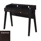 Bureau Newport Deluxe 2 tiroirs avec étagère Convenience Concepts