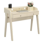 Bureau Newport Deluxe 2 tiroirs avec étagère Convenience Concepts