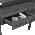 Bureau Newport Deluxe 2 tiroirs avec étagère Convenience Concepts