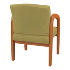 Chaise de Visiteur en Bois Chêne Clair Work Smart