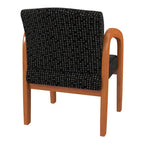 Chaise de Visiteur en Bois Chêne Clair Work Smart