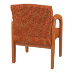 Chaise de Visiteur en Bois Chêne Clair Work Smart