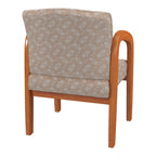 Chaise de Visiteur en Bois Chêne Clair Work Smart