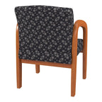 Chaise de Visiteur en Bois Chêne Clair Work Smart