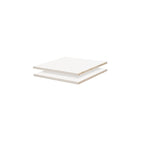 Palace Imports 100% Solid Wood Shelves for Metro, Cosmo Wardrobe Armoires, Set of 2