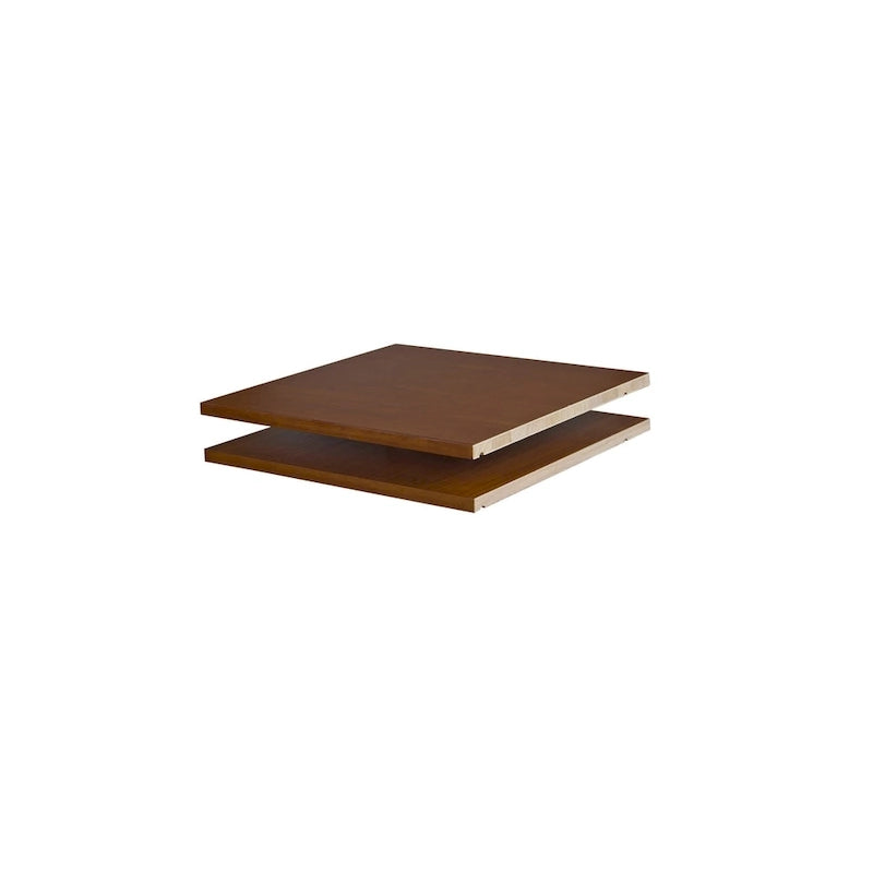 Palace Imports – Étagères 100 % bois massif pour armoires Metro, Cosmo, lot de 2