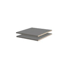Palace Imports – Étagères 100 % bois massif pour armoires Metro, Cosmo, lot de 2