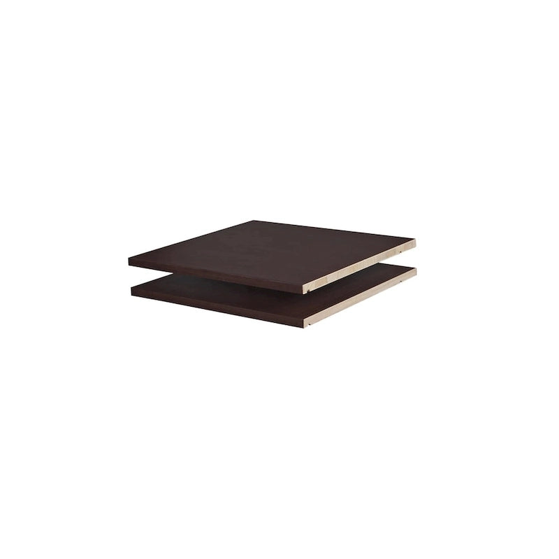 Palace Imports – Étagères 100 % bois massif pour armoires Metro, Cosmo, lot de 2