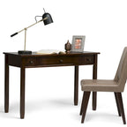 WYNDENHALL Norfolk Bureau d'écriture de style transitoire en bois massif