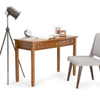 WYNDENHALL Norfolk Bureau d'écriture de style transitoire en bois massif