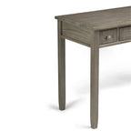 WYNDENHALL Norfolk Bureau d'écriture de style transitoire en bois massif