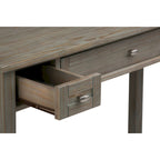 WYNDENHALL Norfolk Bureau d'écriture de style transitoire en bois massif