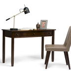 WYNDENHALL Norfolk Bureau d'écriture de style transitoire en bois massif
