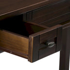 WYNDENHALL Norfolk Bureau d'écriture de style transitoire en bois massif