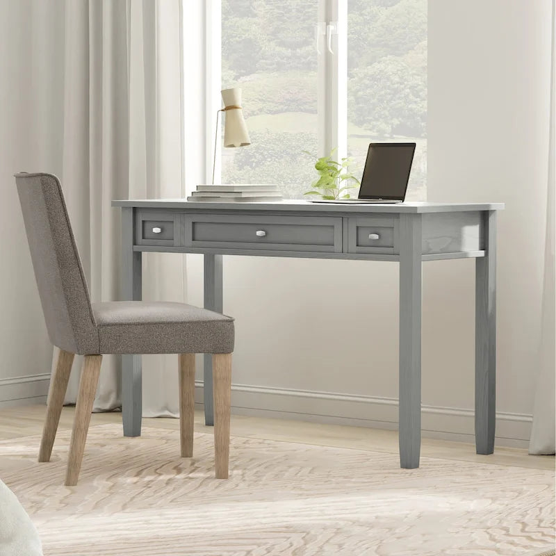 WYNDENHALL Norfolk Bureau d'écriture de style transitoire en bois massif