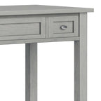 WYNDENHALL Norfolk Bureau d'écriture de style transitoire en bois massif