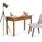 WYNDENHALL Norfolk Bureau d'écriture de style transitoire en bois massif