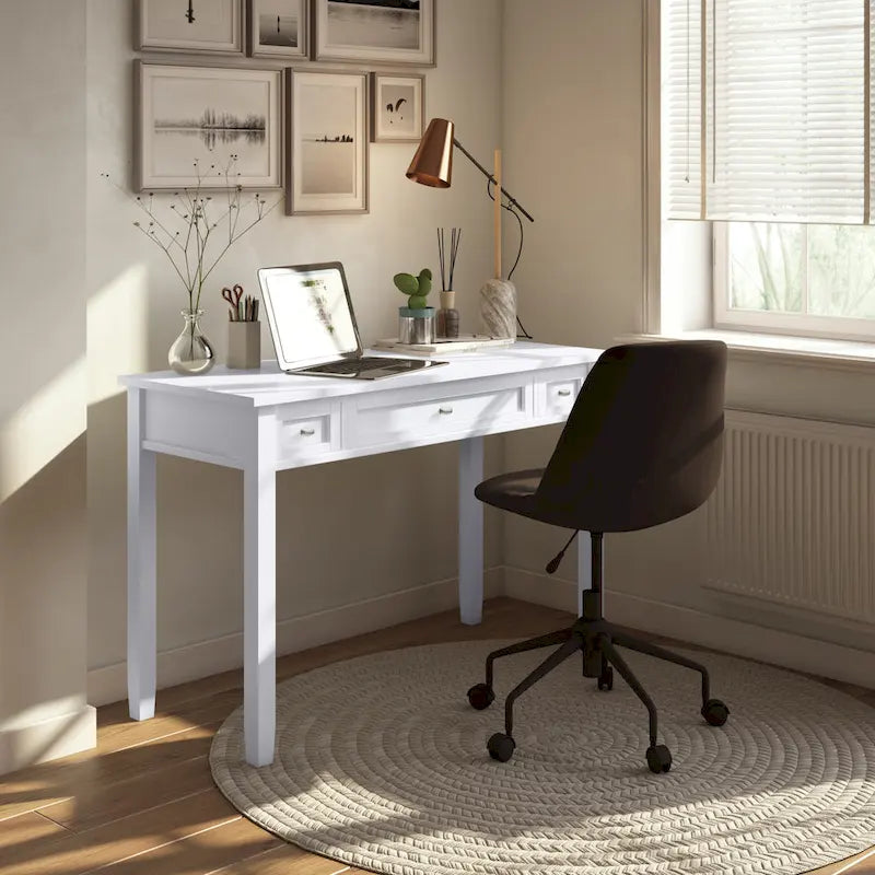 WYNDENHALL Norfolk Bureau d'écriture de style transitoire en bois massif