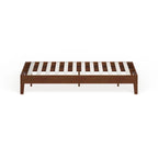 Lit plateforme de luxe en bois de 12 pouces, format double