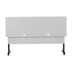 Table de formation empilable et rabattable Flash Furniture Palmer de qualité commerciale ultra-robuste avec pieds en T, panneau de modestie, plateau et cadre