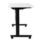 Table de formation empilable et rabattable Flash Furniture Palmer de qualité commerciale ultra-robuste avec pieds en T, panneau de modestie, plateau et cadre