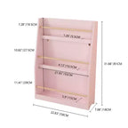 Étagère sur pied à 3 niveaux, bibliothèque de rangement ouverte moderne, organisateur de rangement de bibliothèque pour enfants pour salon, chambre d'enfant, chambre de bébé, blanc