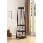 Porte-manteau sur pied à 3 niveaux Vassen de Roundhill Furniture