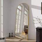 HOMLUX 64x21 Grand miroir de salle de bain moderne sur pied arqué