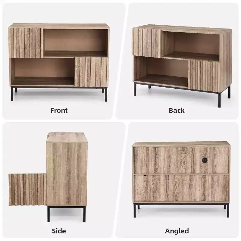 Table d'entrée, Buffet de rangement style Ferme moderne, Console derrière le canapé