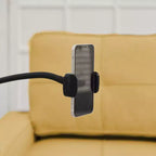 Hyleory Canapé d'angle convertible 3 places en velours de 208,8 cm