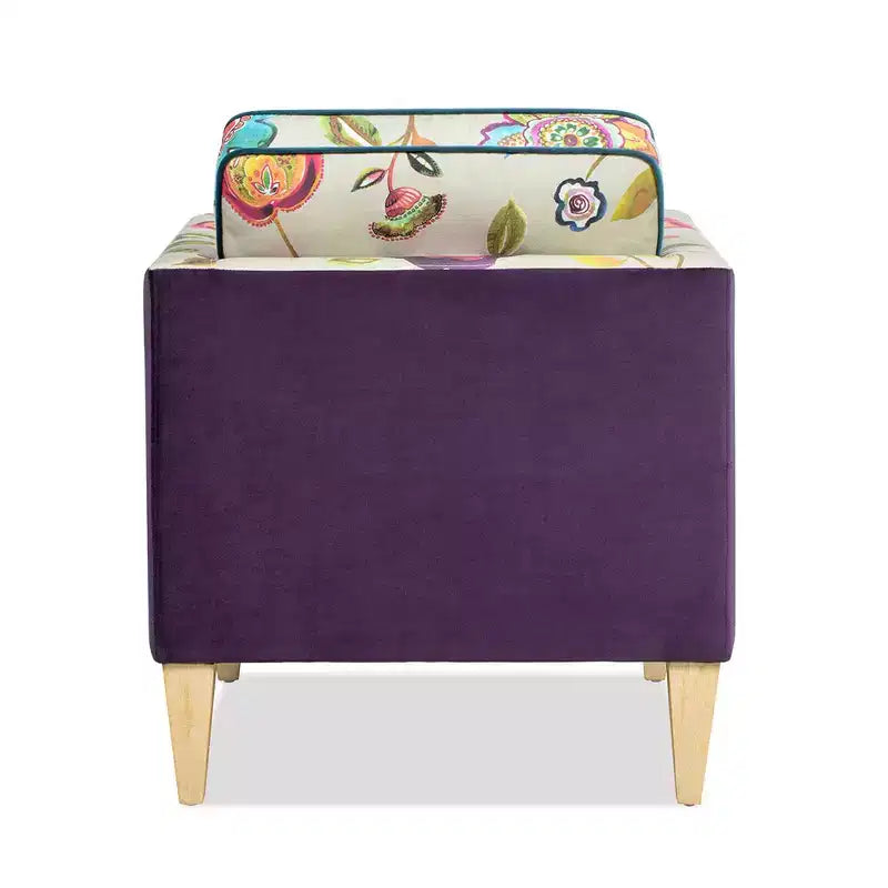 Fauteuil d'appoint patchwork Mamba 28 Jennifer Taylor Home