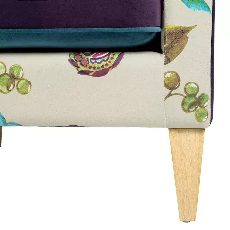 Fauteuil d'appoint patchwork Mamba 28 Jennifer Taylor Home