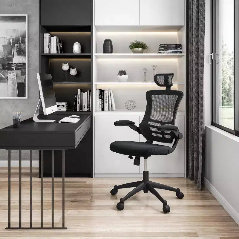 Chaise de bureau - Techni Mobili : Dossier, réglable, pivotant