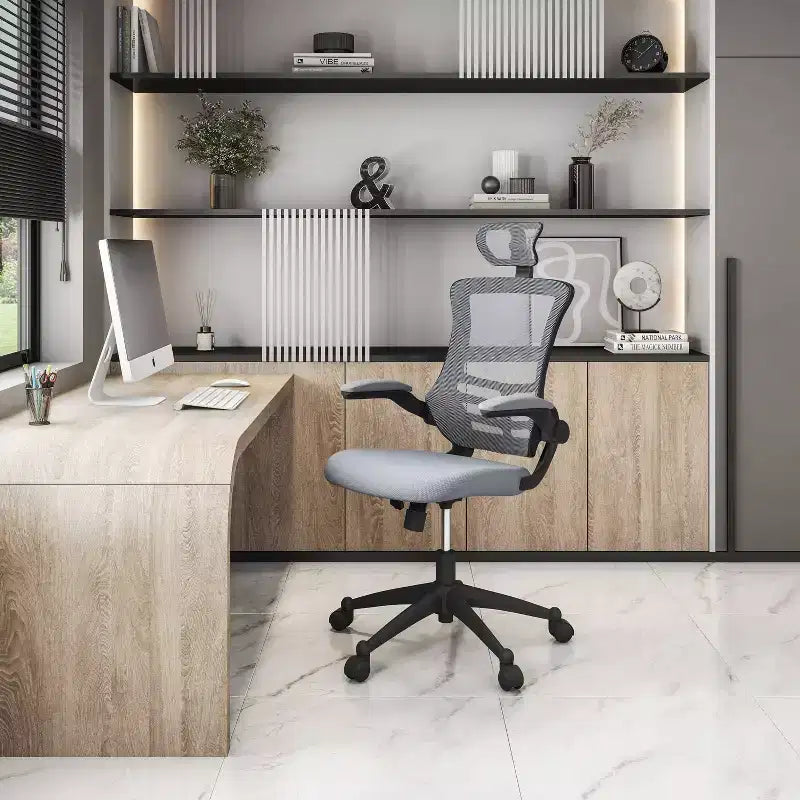 Chaise de bureau - Techni Mobili : Dossier, réglable, pivotant