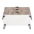 Ensemble de commodes Manhattan Comfort Dumbo 2 pièces moderne avec 5 tiroirs et 3 tiroirs