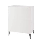 Ensemble de commodes Manhattan Comfort Dumbo 2 pièces moderne avec 5 tiroirs et 3 tiroirs