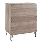 Ensemble de commodes Manhattan Comfort Dumbo 2 pièces moderne avec 5 tiroirs et 3 tiroirs