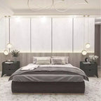 Manhattan Comfort Lot de 2 tables de chevet Coney à 2 tiroirs