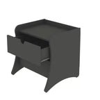 Manhattan Comfort Lot de 2 tables de chevet Coney à 2 tiroirs