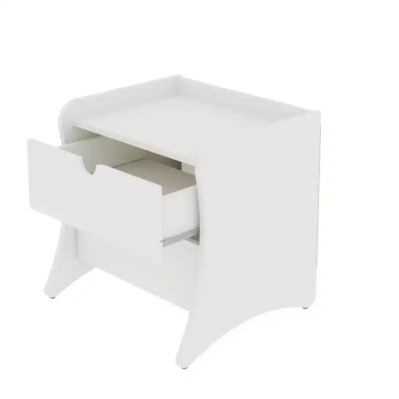 Manhattan Comfort Lot de 2 tables de chevet Coney à 2 tiroirs