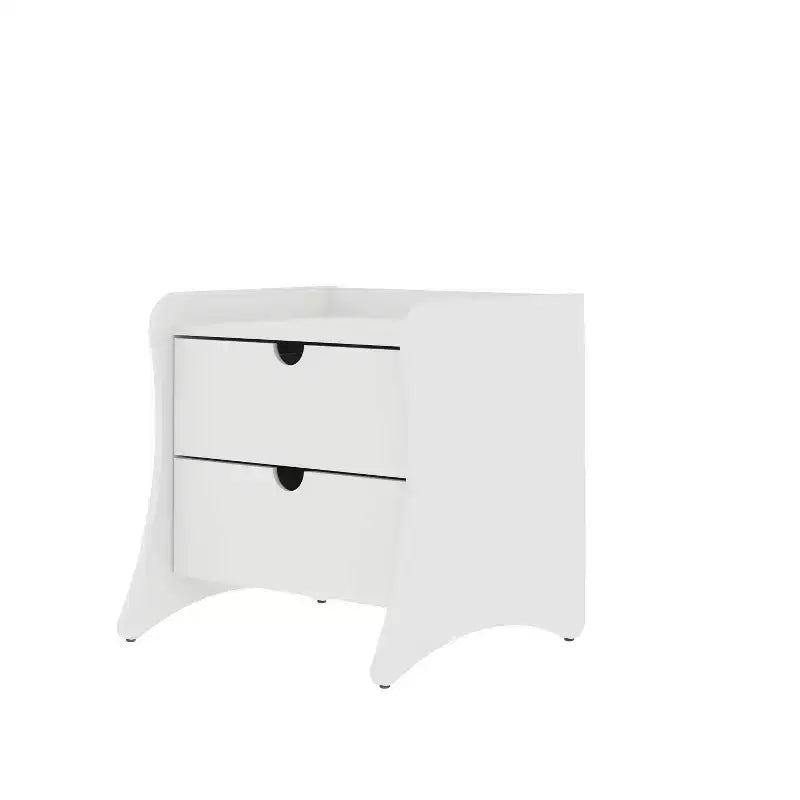 Manhattan Comfort Lot de 2 tables de chevet Coney à 2 tiroirs