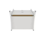 Manhattan Comfort Lot de 2 tables de chevet Coney à 2 tiroirs