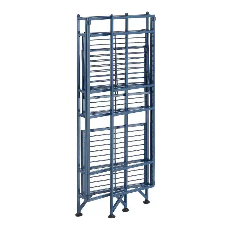 32,5 Rayonnages métalliques pliants à 3 niveaux pour rangement supplémentaire – Breighton Home