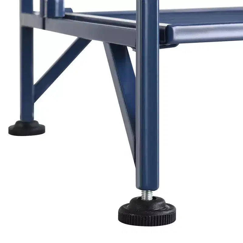 32,5 Rayonnages métalliques pliants à 3 niveaux pour rangement supplémentaire – Breighton Home