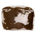 Saro Lifestyle Pouf en Fausse Fourrure Peau de Vache