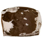 Saro Lifestyle Pouf en Fausse Fourrure Peau de Vache