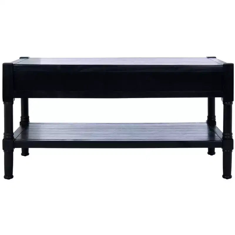Table basse Filbert à 2 tiroirs - Noir - Safavieh