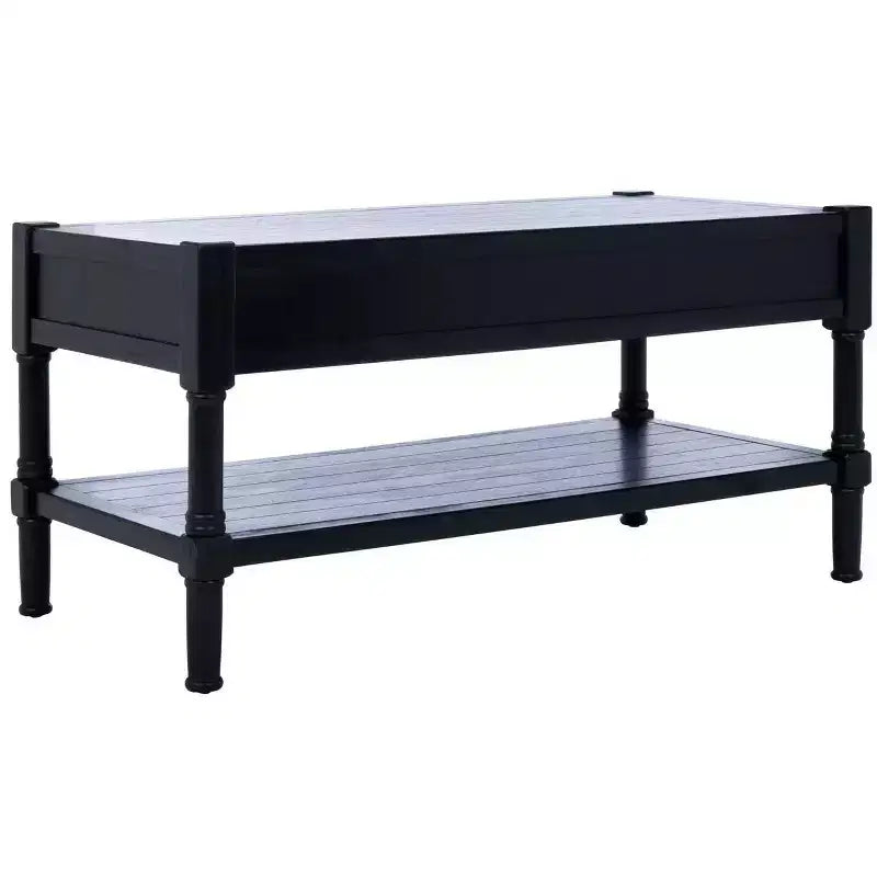 Table basse Filbert à 2 tiroirs - Noir - Safavieh