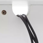 Bahut Riya 3 portes 2 étagères - MED5005 - Blanc - Safavieh