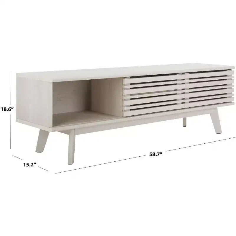 Meuble TV 2 portes 2 étagères Esma - MED9601 - Safavieh